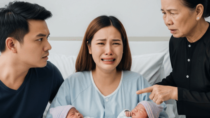 Cặp vợ chồng đang chuẩn bị nhận con nuôi sau 10 năm hiếm muộn thì bất ngờ nhận được tin mang thai sinh đôi tự nhiên… cho đến ngày sinh ra vừa nhìn mặt đứa bé chồng đã nổi giận đùng đùng Cặp vợ chồng đang chuẩn bị nhận con nuôi sau 10 năm hiếm muộn thì bất ngờ nhận được tin mang thai sinh đôi tự nhiên… cho đến ngày sinh ra vừa nhìn mặt đứa bé chồng đã nổi giận đùng đùng