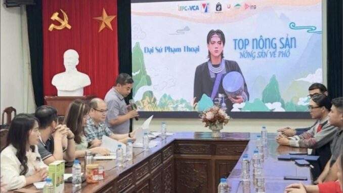 Chủ tịch Liên minh HTXVN nói gì về việc mời Tiktoker Phạm Thoại livestream sự kiện “Top nông sản – Nông sản về phố”? Chủ tịch Liên minh HTXVN nói gì về việc mời Tiktoker Phạm Thoại livestream sự kiện “Top nông sản – Nông sản về phố”?