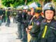 Hàng chục cảnhsát xuất hiện..
