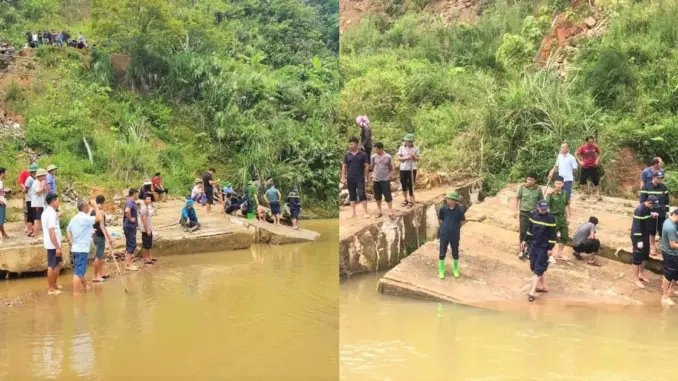 Vụ người phụ nữ đi cho vịt ăn bị lũ cuốn: 22 giờ tìm kiếm chưa có kết quả Vụ người phụ nữ đi cho vịt ăn bị lũ cuốn: 22 giờ tìm kiếm chưa có kết quả