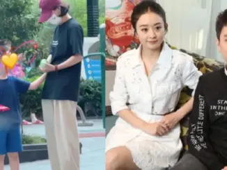 Con trai Triệu Lệ Dĩnh bị chụp lén, toát vẻ "soái ca", thừa hưởng 1 điểm từ bố