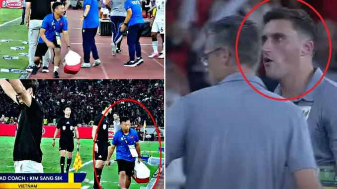Trợ lý U23 Việt Nam rải chai nước, Indonesia ganh ghét tố 'chơi bẩn', cái kết cay cú