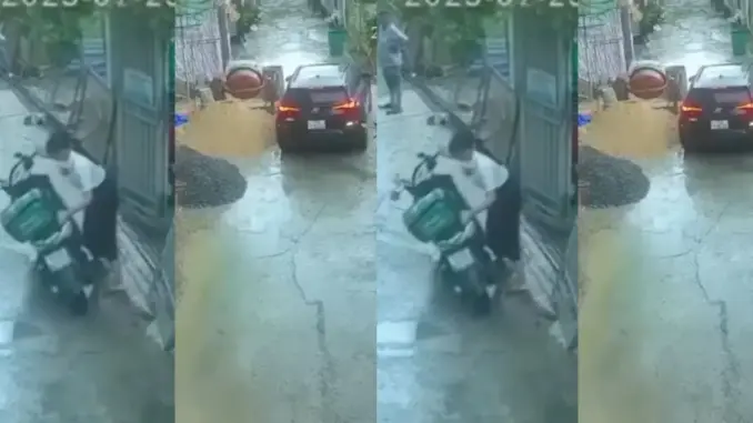 Vụ nữ cán bộ phường đẩy ngã xe máy: Nam shipper nói về khoản bồi thường 500 nghìn