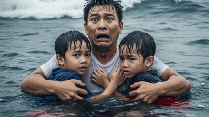 Từ xã Tân Yên (Bắc Ninh), sáng sớm tinh mơ, anh Hùng dắt theo hai đứa con nhỏ lên xe khách, tay xách nách mang đưa con đi nghỉ hè ở Hạ Long Từ xã Tân Yên (Bắc Ninh), sáng sớm tinh mơ, anh Hùng dắt theo hai đứa con nhỏ lên xe khách, tay xách nách mang đưa con đi nghỉ hè ở Hạ Long