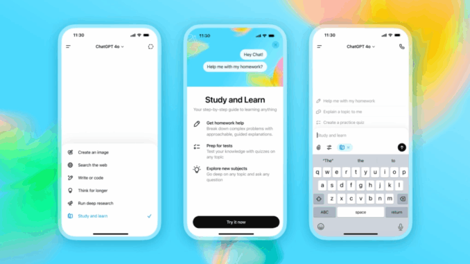 ChatGPT ra mắt Study Mode: Chế độ học tập thúc đẩy tư duy phản biện ChatGPT ra mắt Study Mode: Chế độ học tập thúc đẩy tư duy phản biện