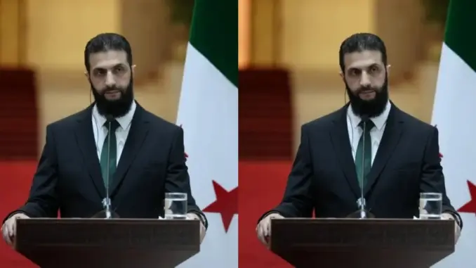 Tổng thống lâm thời Syria lên tiếng sau cuộc không kích dữ dội của Israel Tổng thống lâm thời Syria lên tiếng sau cuộc không kích dữ dội của Israel