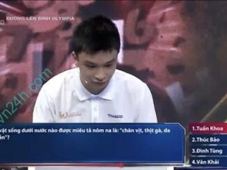 Câu hỏi hóc búa Đường Lên Đỉnh Olympia gây bàn tán “Con gì chân vịt, thịt gà, da trâu, đầu rắn?”