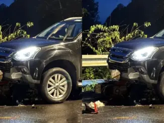 Xe máy va chạm với ô tô trên đèo ở Đà Lạt, 2 người thương vong