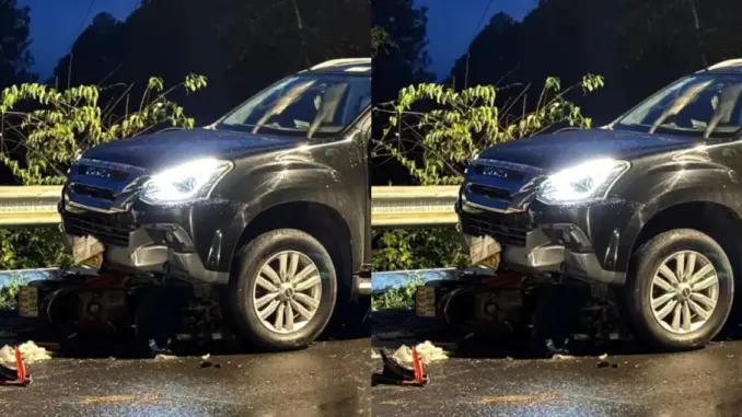 Xe máy va chạm với ô tô trên đèo ở Đà Lạt, 2 người thương vong Xe máy va chạm với ô tô trên đèo ở Đà Lạt, 2 người thương vong