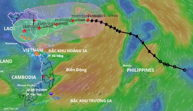 Tin bão khẩn cấp: Bão số 3 đã áp sát Quảng Ninh, gió giật cấp 13 Tin bão khẩn cấp: Bão số 3 đã áp sát Quảng Ninh, gió giật cấp 13