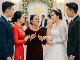 Giữa lễ cưới, họ nhà trai bỏ về vì biết mẹ cô dâu từng làm giúp việc – Nhưng một câu nói của bà khiến tất cả câm lặng rút lui