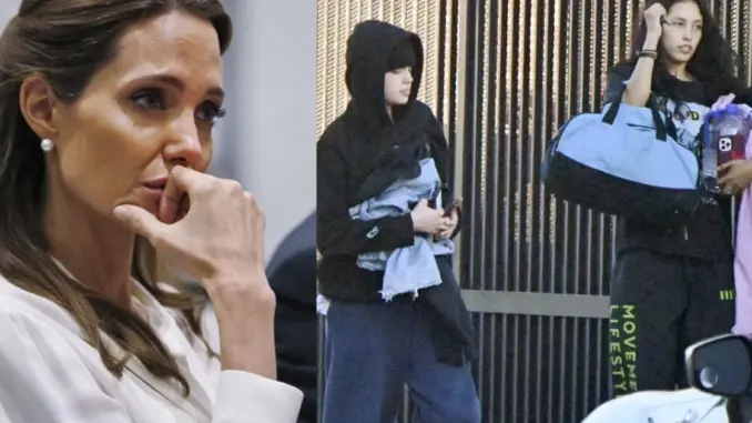 Angelina Jolie 'xanh mặt' vì con gái bỏ nhà theo bạn gái đồng giới, lộ điều sốc