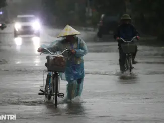 Ninh Bình ngập nặng khi bão số 3 Wipha còn chưa đổ bộ