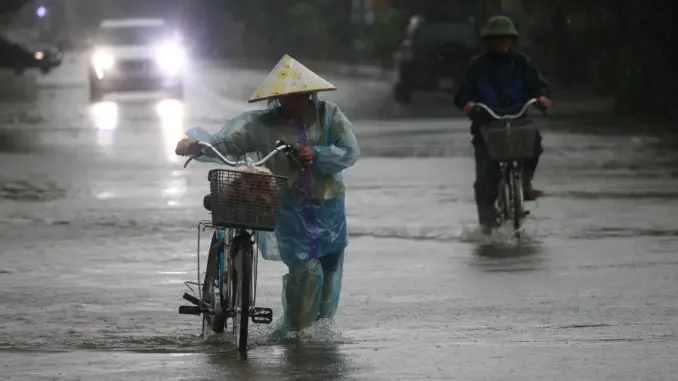 Ninh Bình ngập nặng khi bão số 3 Wipha còn chưa đổ bộ Ninh Bình ngập nặng khi bão số 3 Wipha còn chưa đổ bộ