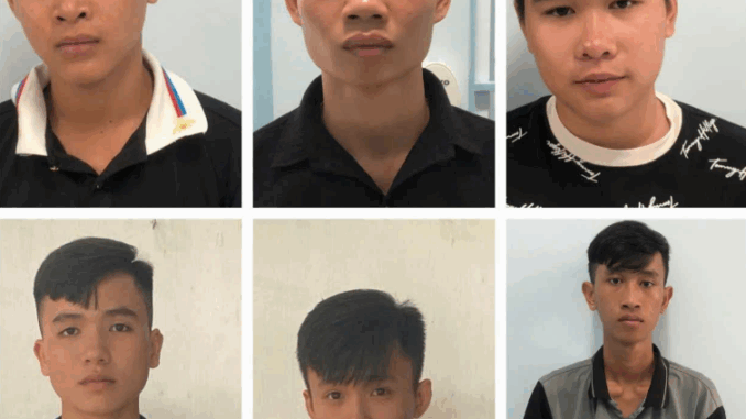 Nhóm thanh, thiếu niên chặn xe cướp tài sản của người đi đường Nhóm thanh, thiếu niên chặn xe cướp tài sản của người đi đường
