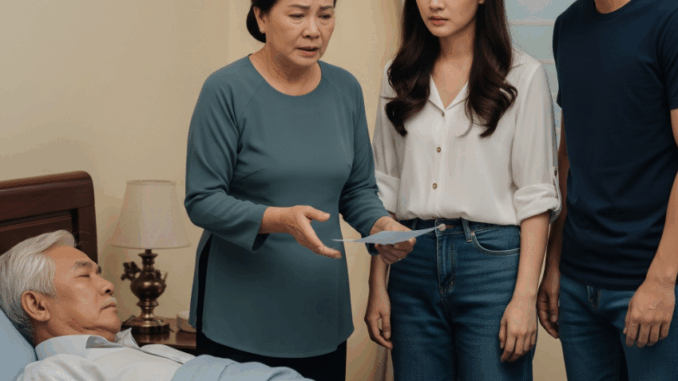 Con rể biếu 100 triệu nhờ tôi lên chăm bà thông gia nhưng vừa bước vào nhà đập vào mắt là thứ ki;nh kh;ủng ở trên giường, tôi để lại mẩu giấy cảnh báo cho con gái