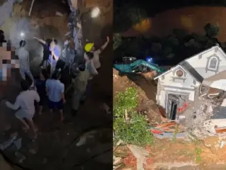 Sạt lở đất vùi lấp 2 ngôi nhà ở Lào Cai, 5 người thương vong