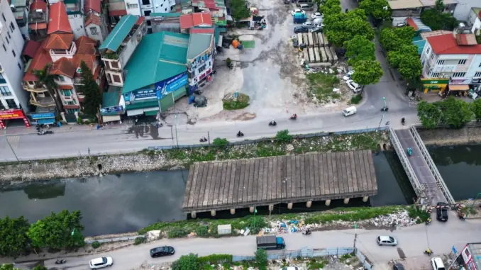 Cây cầu trên tuyến đường nghìn tỷ ở Hà Nội tái thi công sau nhiều năm bỏ hoang Cây cầu trên tuyến đường nghìn tỷ ở Hà Nội tái thi công sau nhiều năm bỏ hoang
