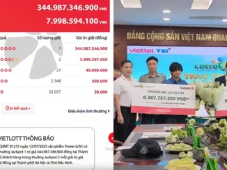 Trúng Vietlott chục tỷ đồng, 2 người đàn ông không đeo mặt nạ khi nhận thưởng, tiết lộ từng nghi ngờ xổ số