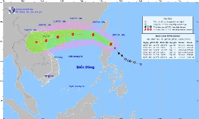 Bão Wipha tăng tốc, hướng thẳng đất liền Việt Nam: 18 tỉnh nhận cảnh báo khẩn! Bão Wipha tăng tốc, hướng thẳng đất liền Việt Nam: 18 tỉnh nhận cảnh báo khẩn!