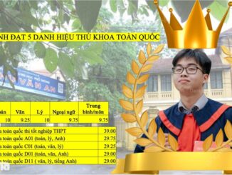 Nam sinh cùng lúc đạt 5 danh hiệu thủ khoa chính thức công bố trường ĐH