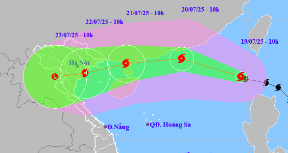 5 tỉnh, thành phố sẽ bị ảnh hưởng mạnh nhất trong cơn bão số 3, không được chủ quan 5 tỉnh, thành phố sẽ bị ảnh hưởng mạnh nhất trong cơn bão số 3, không được chủ quan