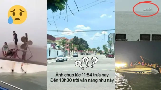 Vụ lật tàu Vịnh Xanh 58 ở Hạ Long: lộ bức ảnh sốc, minh oan 'biết bão mà vẫn đi'