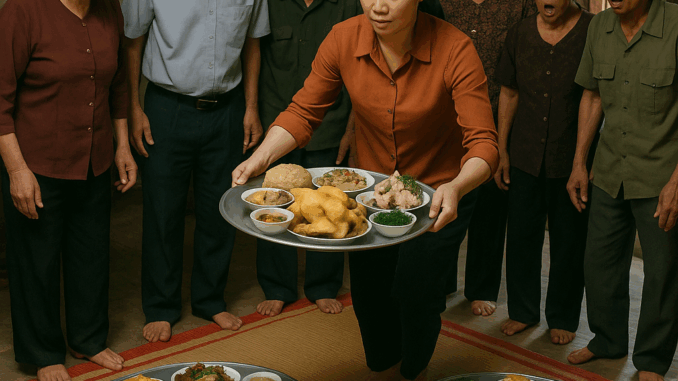 Giỗ bố chồng mà mẹ chồng chỉ đưa có 100 nghìn đồng làm cỗ, để rồi đến giờ ăn, cả nhà được phen náo loạn Giỗ bố chồng mà mẹ chồng chỉ đưa có 100 nghìn đồng làm cỗ, để rồi đến giờ ăn, cả nhà được phen náo loạn