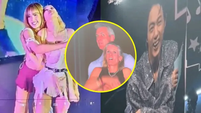 BLACKPINK, BTS tái hiện vụ ngoại tình bị kiss cam phanh phui, lộ thêm clip sốc