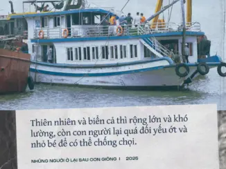 Giông bão qua đi, tình người ở lại
