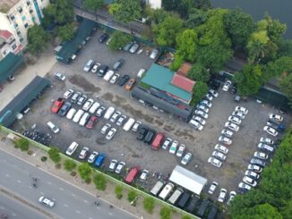 Hà Nội: Hơn một thập kỷ ‘đắp chiếu’, đất vàng quy hoạch công viên thành bãi xe không phép quy mô lớn