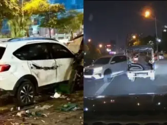 Vụ “xe điên” tại Hà Nội: Tạm giữ tài xế chạy đường ngược chiều, có cồn gấp đôi mức kịch khung