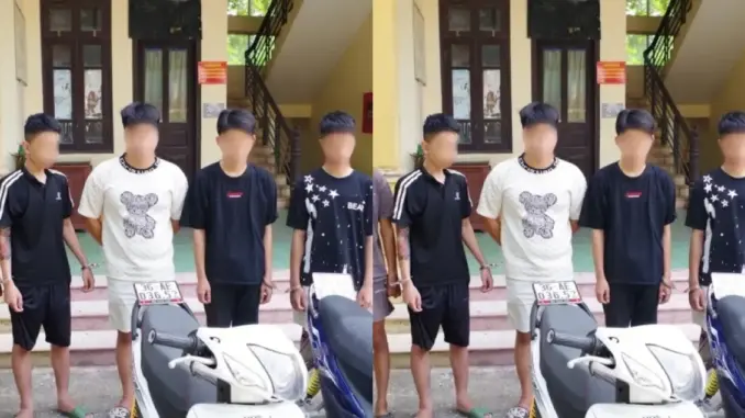 5 thanh, thiếu niên đi trộm xe máy để lấy tiền tiêu xài 5 thanh, thiếu niên đi trộm xe máy để lấy tiền tiêu xài