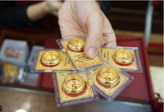 Giá vàng chiều nay (14-7-2025) Giá vàng chiều nay (14-7-2025)