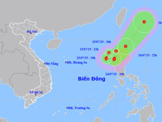 Bão số 3 còn chưa hết tàn dư thì lại có thêm áp thấp nhiệt đới trên biển Đông