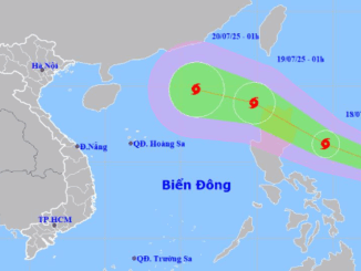Áp thấp nhiệt đới di chuyển rất nhanh, dự báo thành bão rất mạnh