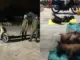 Nhóm trộm chó vứt xe bỏ chạy khi phát hiện công an tuần tra