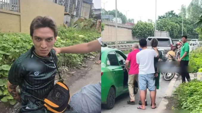 Clip thanh niên bị bắt vì cướp taxi dậy sóng, hóa ra lại là rapper nổi tiếng Clip thanh niên bị bắt vì cướp taxi dậy sóng, hóa ra lại là rapper nổi tiếng