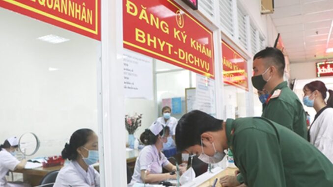 Quy định mức hưởng bảo hiểm y tế trong quân đội Quy định mức hưởng bảo hiểm y tế trong quân đội