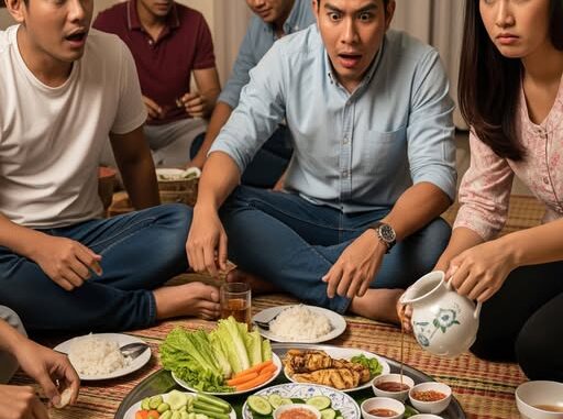 Vợ vất vả từ sáng sớm đến trưa vừa trông con nhỏ vừa nấu một bàn ăn thịnh soạn cho chồng đãi khách, vậy mà lúc bạn bè xuất hiện anh lại giới thiệu vợ là giúp việc dưới quê mới lên, tôi không nhịn được nữa Vợ vất vả từ sáng sớm đến trưa vừa trông con nhỏ vừa nấu một bàn ăn thịnh soạn cho chồng đãi khách, vậy mà lúc bạn bè xuất hiện anh lại giới thiệu vợ là giúp việc dưới quê mới lên, tôi không nhịn được nữa
