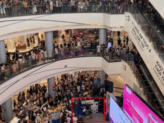 Người đàn ông rơi từ tầng cao siêu thị Aeon Mall Long Biên, nghi ngã từ khu vực đỗ xe