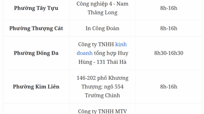 Chi tiết lịch cắt điện Hà Nội hôm nay, chuẩn bị sẵn tinh thần… Chi tiết lịch cắt điện Hà Nội hôm nay, chuẩn bị sẵn tinh thần…