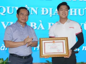 Thanh niên cứu bé gái đuối nước ở Vũng Tàu được khen thưởng