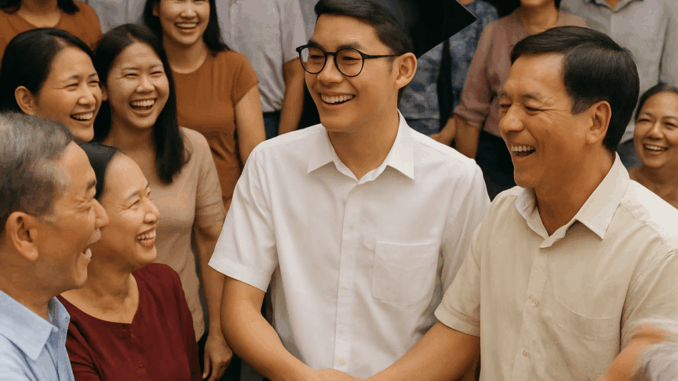 Con trai đỗ ĐH top đầu, gia đình mở tiệc linh đình, giữa chừng hiệu trưởng bất ngờ gọi tới thông báo dừng bữa tiệc Con trai đỗ ĐH top đầu, gia đình mở tiệc linh đình, giữa chừng hiệu trưởng bất ngờ gọi tới thông báo dừng bữa tiệc