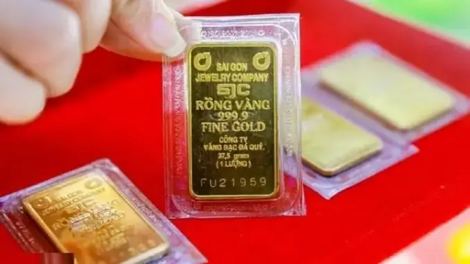 Giá vàng sắp chạm đỉnh lịch sử