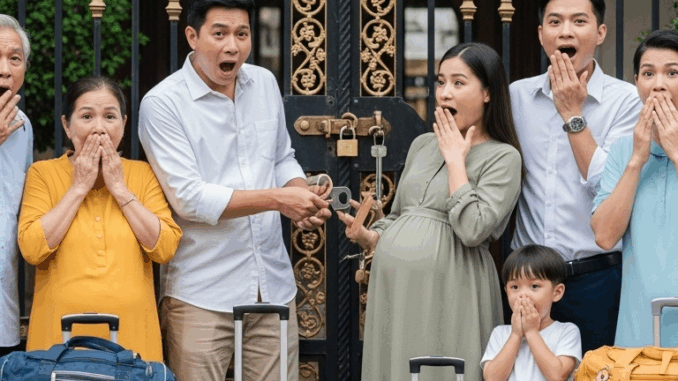 Chồng mừng vì b//ồ có th//ai, mời cả nhà chồng đi du lịch, tôi lặng lẽ làm một việc khiến 8 người đứng hình khi về nhà…