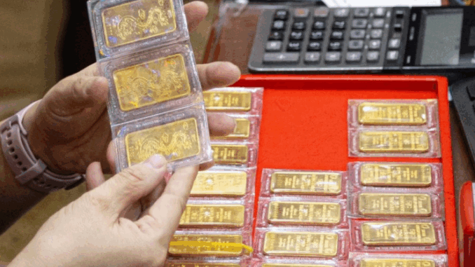 Giá vàng sáng hôm nay (6-8): Vàng miếng sắp chạm mốc đỉnh lịch sử
