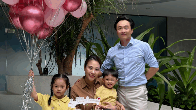Cường Đôla và Đàm Thu Trang kỷ niệm 6 năm cưới
